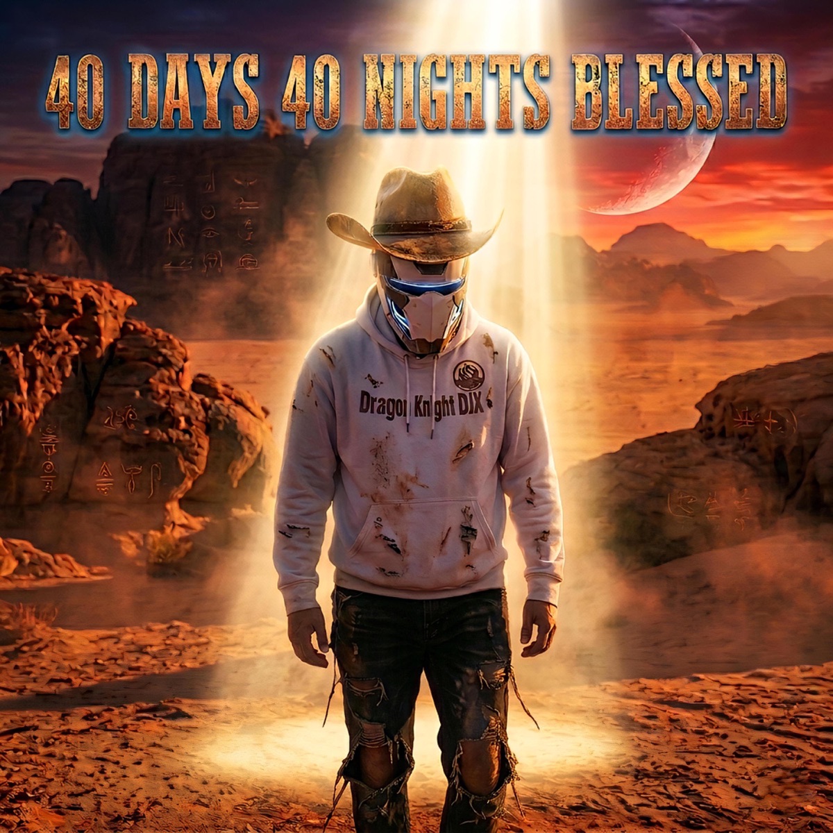 40 Days 40 Nights Blessed official cover